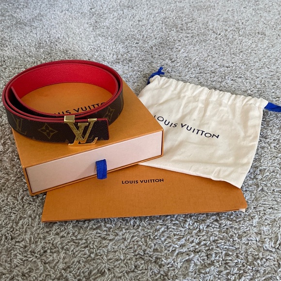Authentic Louis Vuitton Initial Reversible Belt - Picture 1 of 6